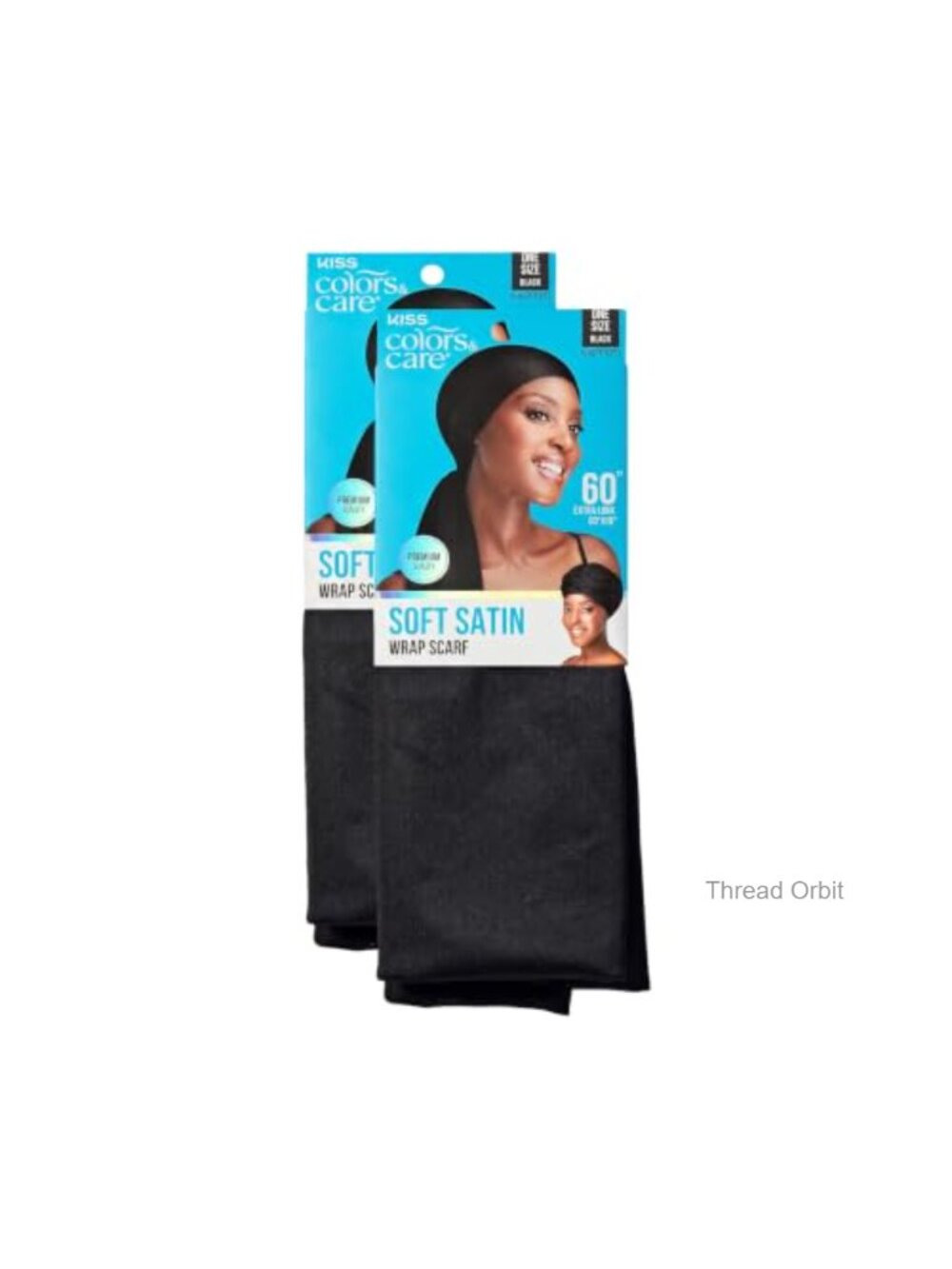 Satin Wrap Scarf Extra Long Multi-Purpose Hair Protection